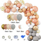 Rose Gold Complexion Balloon Set Arch Wreath - Krosscanada