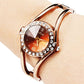 Rose Gold Simple Fashion Ladies Bracelet Watch - Krosscanada