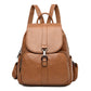 Sheepskin backpack soft leather backpack - Krosscanada