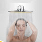 Shower Head 6inch Pressurized Hand - held Overhead Universal Shower Head Shower Set - Krosscanada