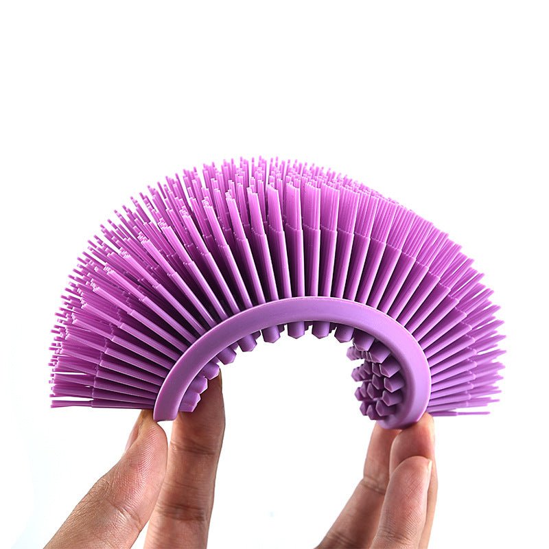 Silicone Bath Brush Baby Shower Soft Brush - Krosscanada