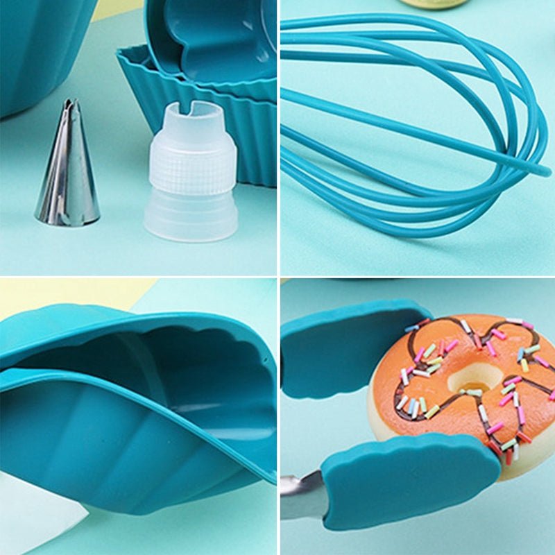 Silicone Cake Mold Set Baking Tool - Krosscanada