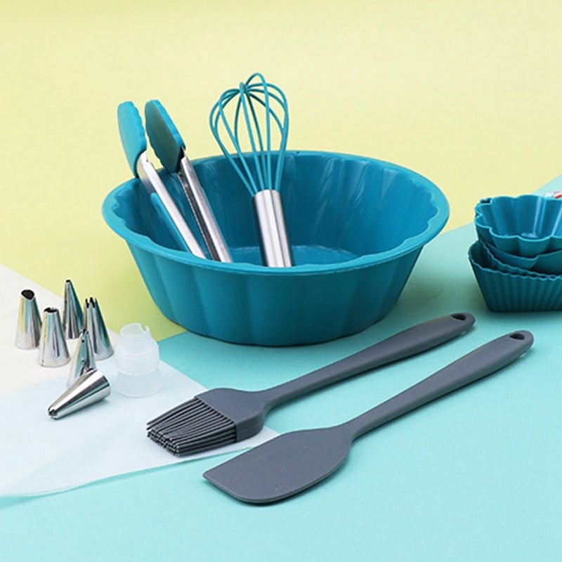 Silicone Cake Mold Set Baking Tool - Krosscanada