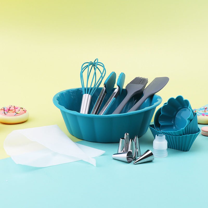Silicone Cake Mold Set Baking Tool - Krosscanada