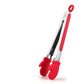 Silicone Christmas Kitchen Tong Bread Food BBQ Clip Locking Cute Food Tong Serving Tong For Cooking Kitchen Accessories - Krosscanada