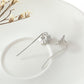 Silver Plated Sun Flower Earrings - Krosscanada