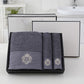 Simple Cotton 2 Towel 1 Bath Towel Set - Krosscanada