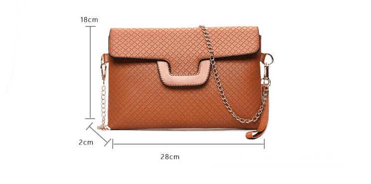 Simple plaid bag - Krosscanada