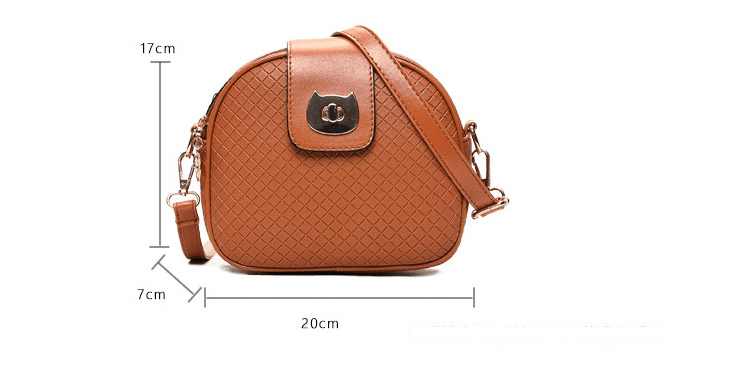 Simple plaid bag - Krosscanada