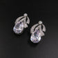 Simple Water Drop Bridal zircon necklace, earring set jewelry, wedding accessories, wedding dress, jewelry gift giving banquet - Krosscanada