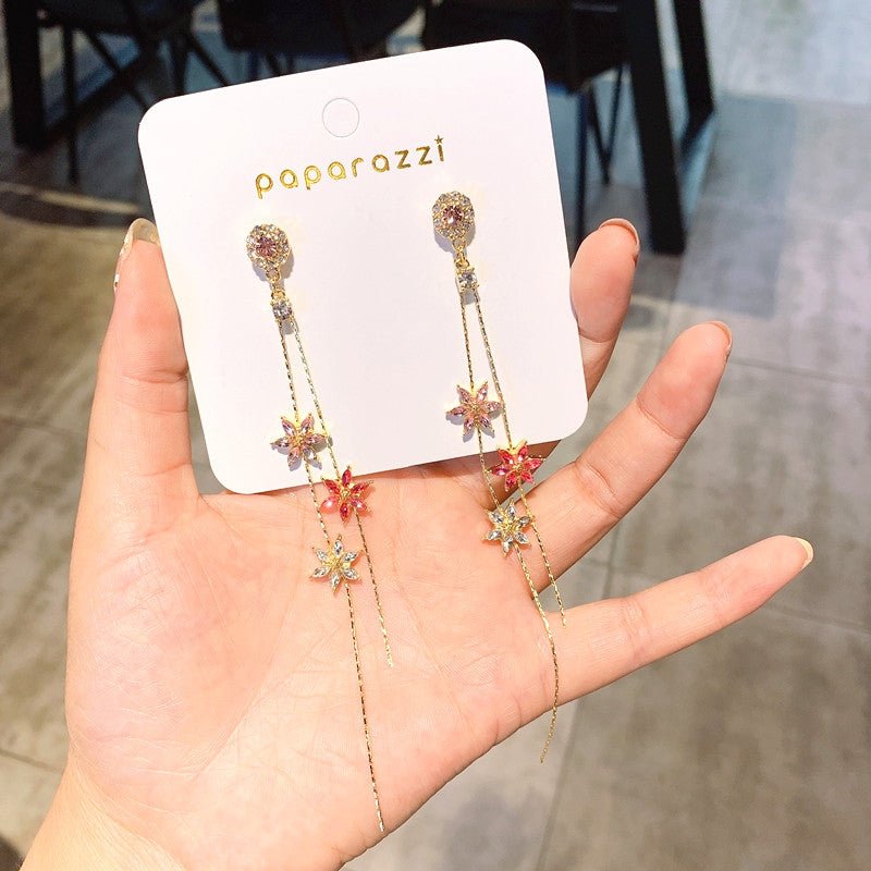 Small flower earrings - Krosscanada