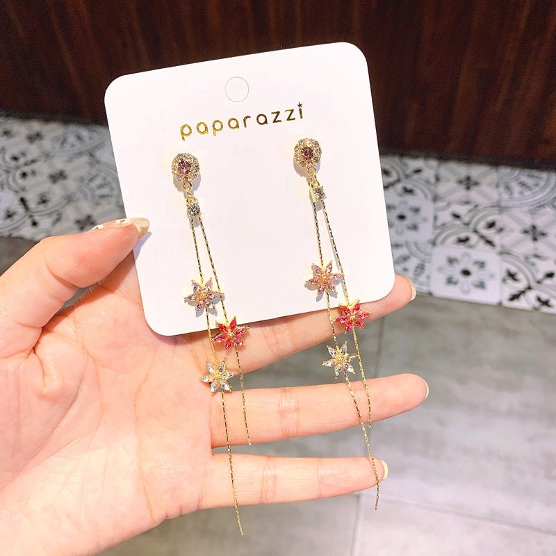 Small flower earrings - Krosscanada