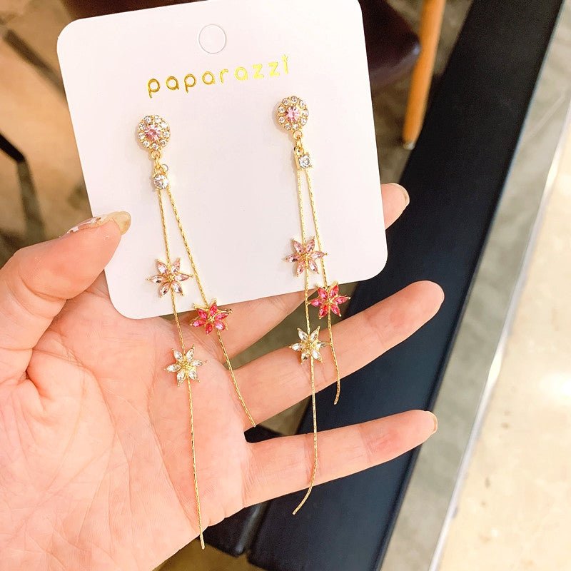 Small flower earrings - Krosscanada