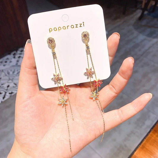 Small flower earrings - Krosscanada