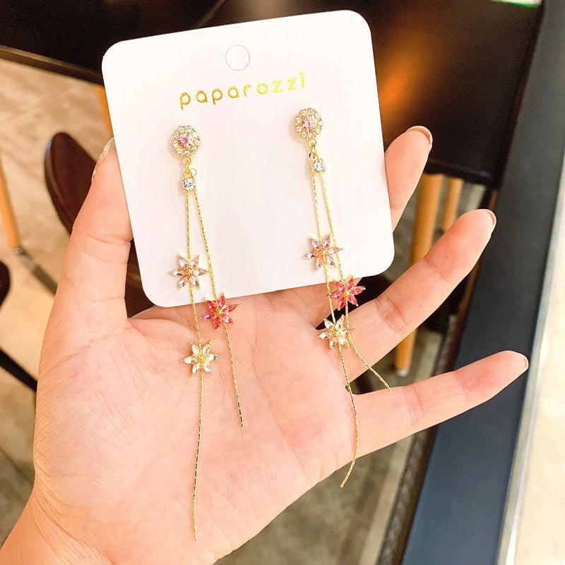 Small flower earrings - Krosscanada