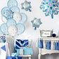 Snowflake Latex Balloon Set Decoration Christmas - Krosscanada