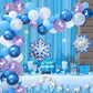 Snowflake Latex Balloon Set Decoration Christmas - Krosscanada
