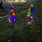 Solar Christmas Tree Lamp Garden Decoration Christmas Lights Christmas Garden Countryard Decorations - Krosscanada