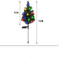 Solar Christmas Tree Lamp Garden Decoration Christmas Lights Christmas Garden Countryard Decorations - Krosscanada