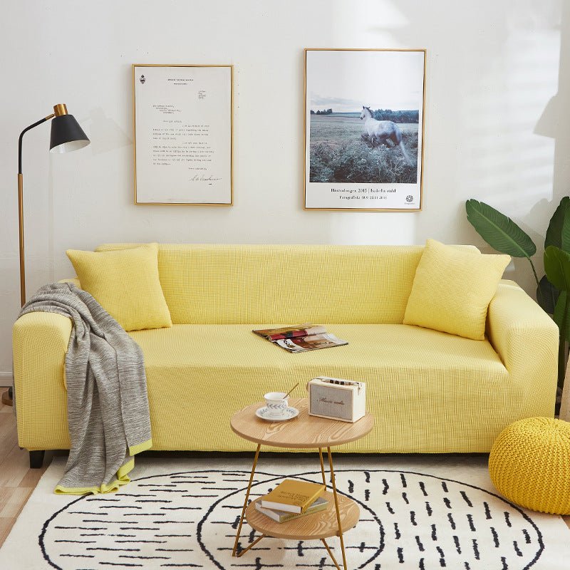 Solid color four seasons universal sofa cover - Krosscanada
