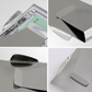 Stainless Steel Multi - purpose Wallet Banknote Clip Bank Card Holder Wallet Metal Wallet US Dollar Clip - Krosscanada
