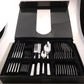 Stainless Steel Western Cutlery Set Golden Cutlery 24 Piece Set - Krosscanada