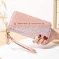 Stitching Color Tassel Wild Card Holder - Krosscanada