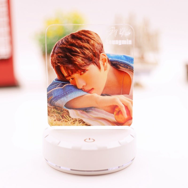 Stray kids Surrounding Fang Can Han Zhicheng Xu Zhangbin Gift Colorful LED Lights Night Light - Krosscanada