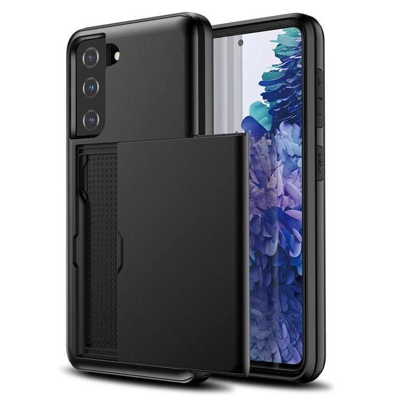 Suitable For S10 Card Two - in - one Slide Wallet Case - Krosscanada
