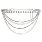 Summer Jewelry Hot Pants Chain Multilayer Chain Gold Fashion Jeans Hip Hop Punk Street Shooting Accessories Waist Chain Women - Krosscanada