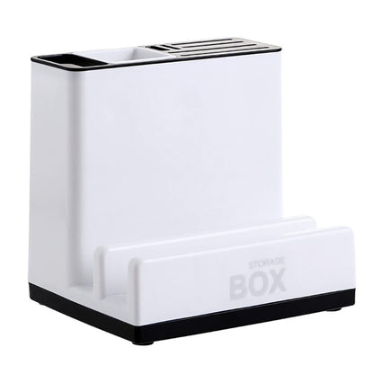 Tableware Storage Holders Kitchen Knife Plastic Storages Racks for Kitchen Convenience Cabinet - Krosscanada