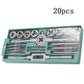 Tap And Die Set Hand Tap Hardware Tool Wrench Wrench Metric Tap Set - Krosscanada