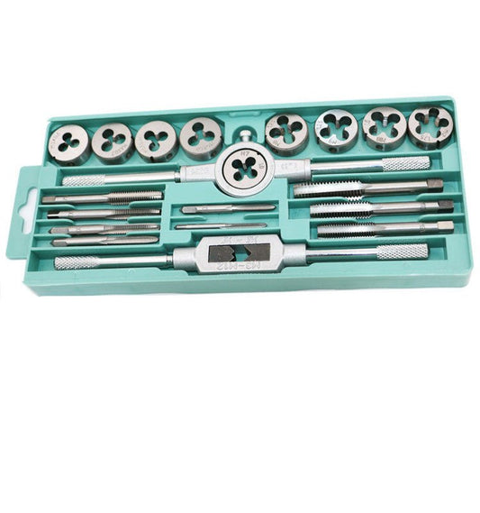 Tap And Die Set Hand Tap Hardware Tool Wrench Wrench Metric Tap Set - Krosscanada