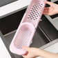 Telescopic Sink Rack Soap Sponge Holder Kitchen Sinks Organizer Adjustable Sinks Drainer Rack Storage Basket Kitchen Accessories - Krosscanada