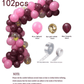 Tender Powder Latex Balloons Balloon Chain Package - Krosscanada