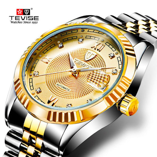 The Explosion OfTeweisi Mens Watch New Waterproof Fashion Mens Watch Automatic Mechanical Watches - Krosscanada