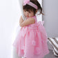 The Spring And Summer Of 2021 Years Old Female Infant Baby Child Princess Dress Girls DressPink Flower Girl Dress Skirt - Krosscanada