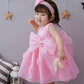 The Spring And Summer Of 2021 Years Old Female Infant Baby Child Princess Dress Girls DressPink Flower Girl Dress Skirt - Krosscanada