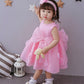 The Spring And Summer Of 2021 Years Old Female Infant Baby Child Princess Dress Girls DressPink Flower Girl Dress Skirt - Krosscanada