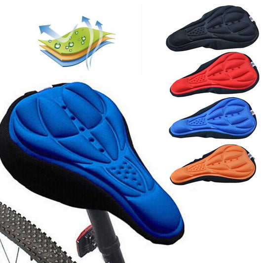 Thickened Air Permeable Bicycle Riding Comfortable Saddle Seat 3D Cycling Equipment Accessories - Krosscanada