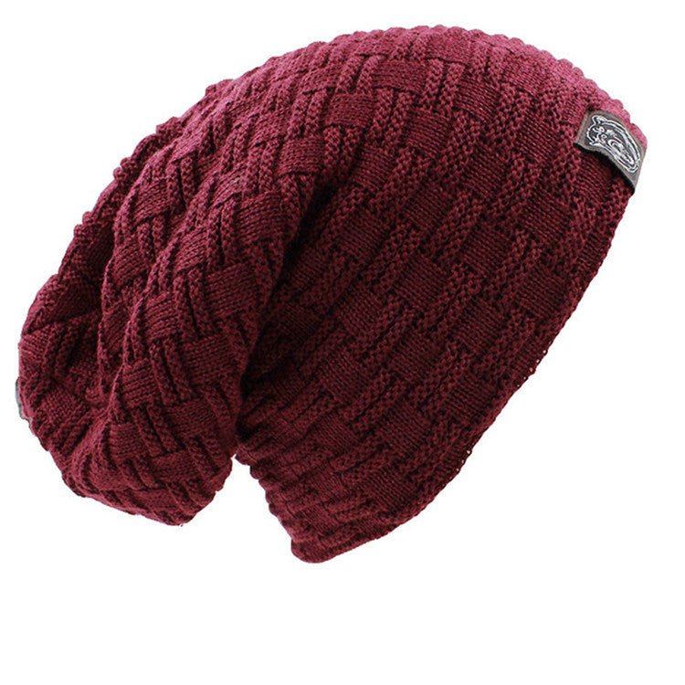 Tiger Head Knitted Hat Winter Ear Protection Cycling Hat - Krosscanada