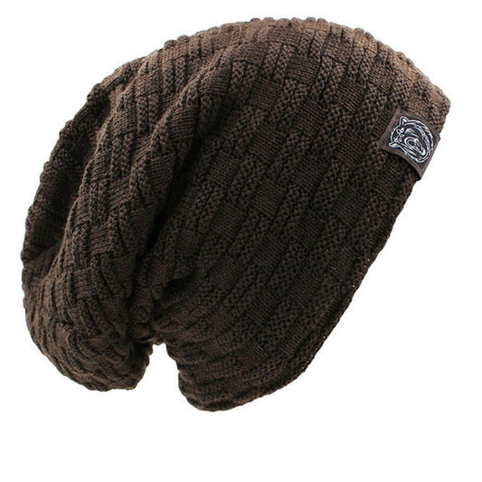 Tiger Head Knitted Hat Winter Ear Protection Cycling Hat - Krosscanada