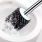 Toilet cleaning brush set round - bottomed toilet brush - Krosscanada
