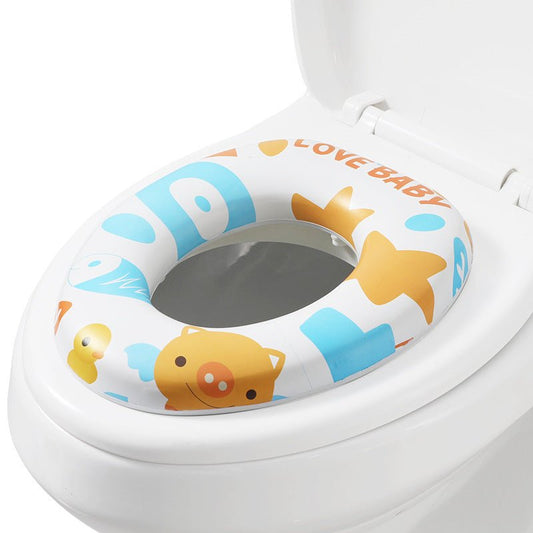 Toilets, Children's Toilet Seats, Men And Women, Baby Toilet Seats, Cushioned Baby Toilet Seats, Increase Thickening - Krosscanada