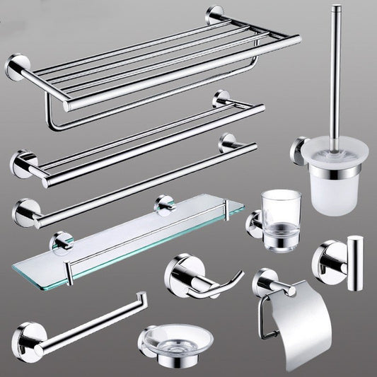 Towel rack set 304 stainless steel bathroom bathroom hardware pendant set - Krosscanada