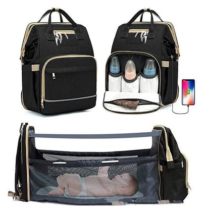 Travel Mummy Bag Diaper Replacementcrib Cradle Portable Crib - Krosscanada
