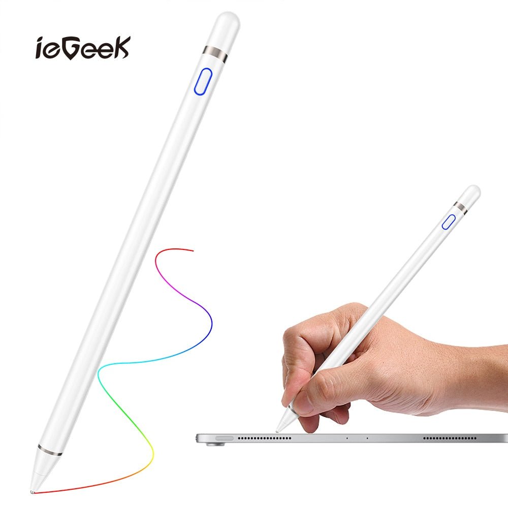 Universal Capacitive Stylus Touch Screen Pen Smart Pen for IOS/Android System Apple iPad Phone Smart Pen Stylus Pencil Touch Pen - Krosscanada