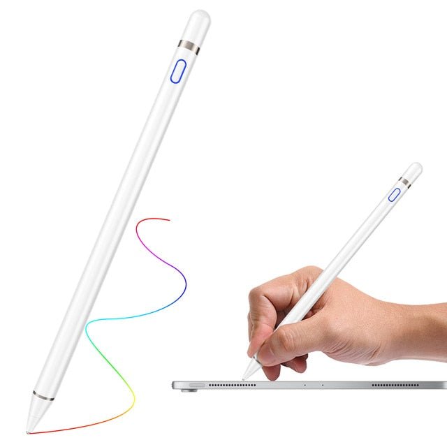 Universal Capacitive Stylus Touch Screen Pen Smart Pen for IOS/Android System Apple iPad Phone Smart Pen Stylus Pencil Touch Pen - Krosscanada
