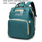 USB Charging Version Mommy Bed Backpack Folding Large Capacity Multi - function - Krosscanada