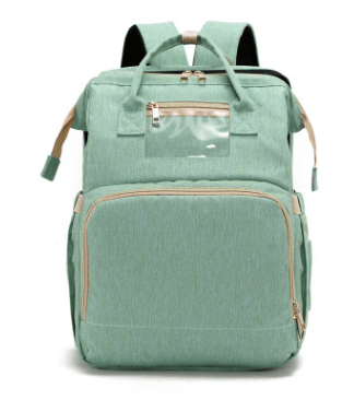 USB Charging Version Mommy Bed Backpack Folding Large Capacity Multi - function - Krosscanada